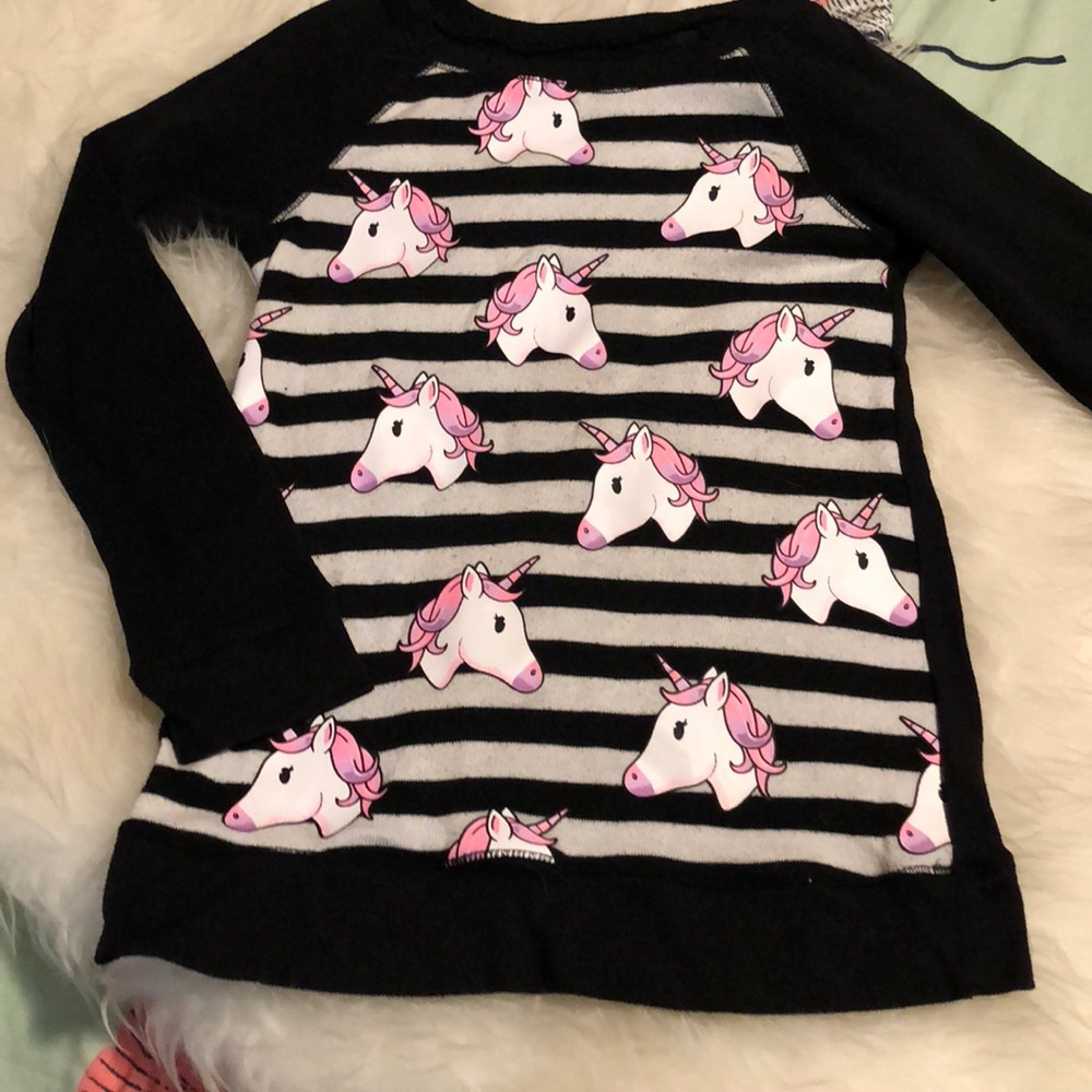 🦄 JUSTICE unicorn emoji sweater 🦄